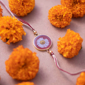 Aster Flower Rakhi