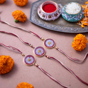 Aster Flower Rakhi