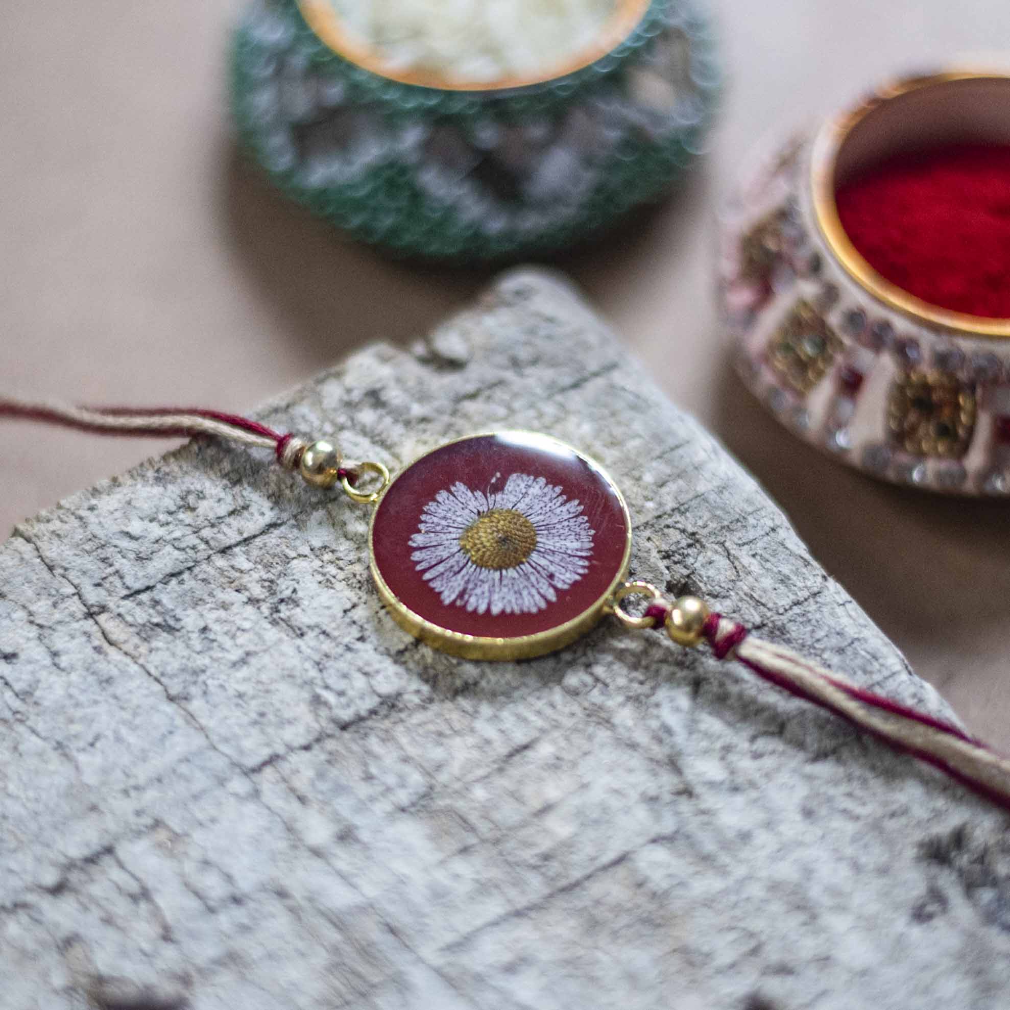 Aster Flower Rakhi